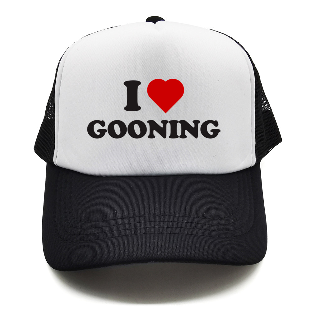 Trucker Cap Mesh - Funny I Love Gooning Baseball Caps