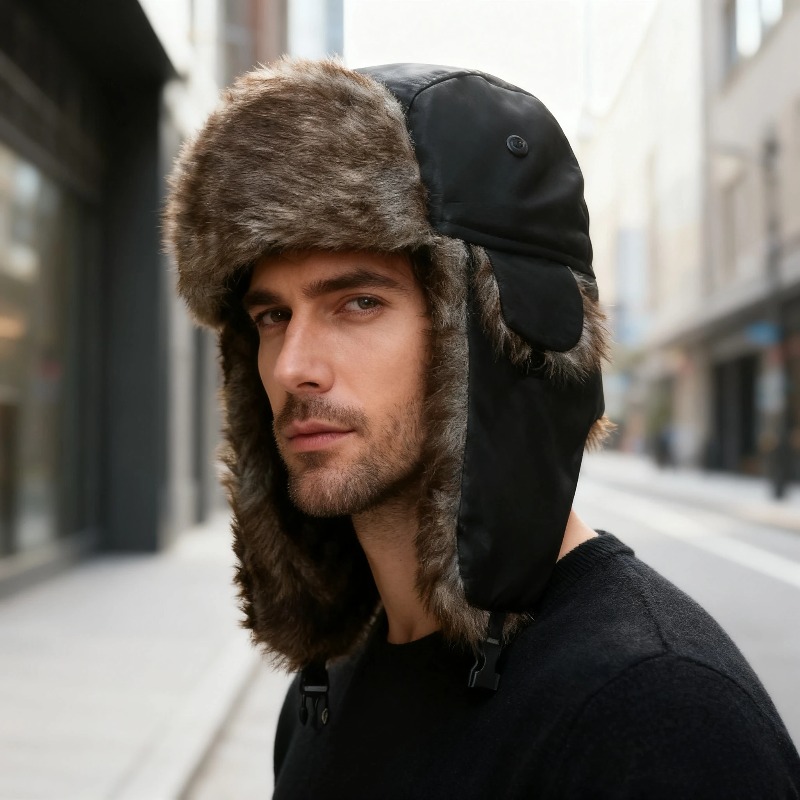 Unisex Winter Trapper Hat Wate - Trapper Hat Ear Flap ulasan dan harga