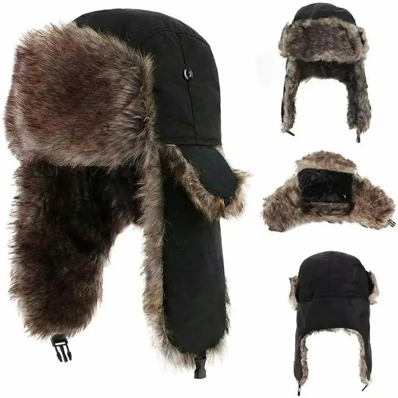 Unisex Winter Trapper Hat Wate - Trapper Hat Ear Flap ulasan dan harga