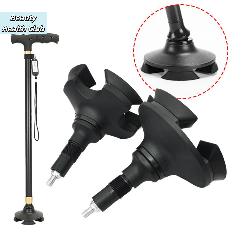 【Non-Slip Crutch Tips Walking  - Running Cap Lightweight ulasan dan harga