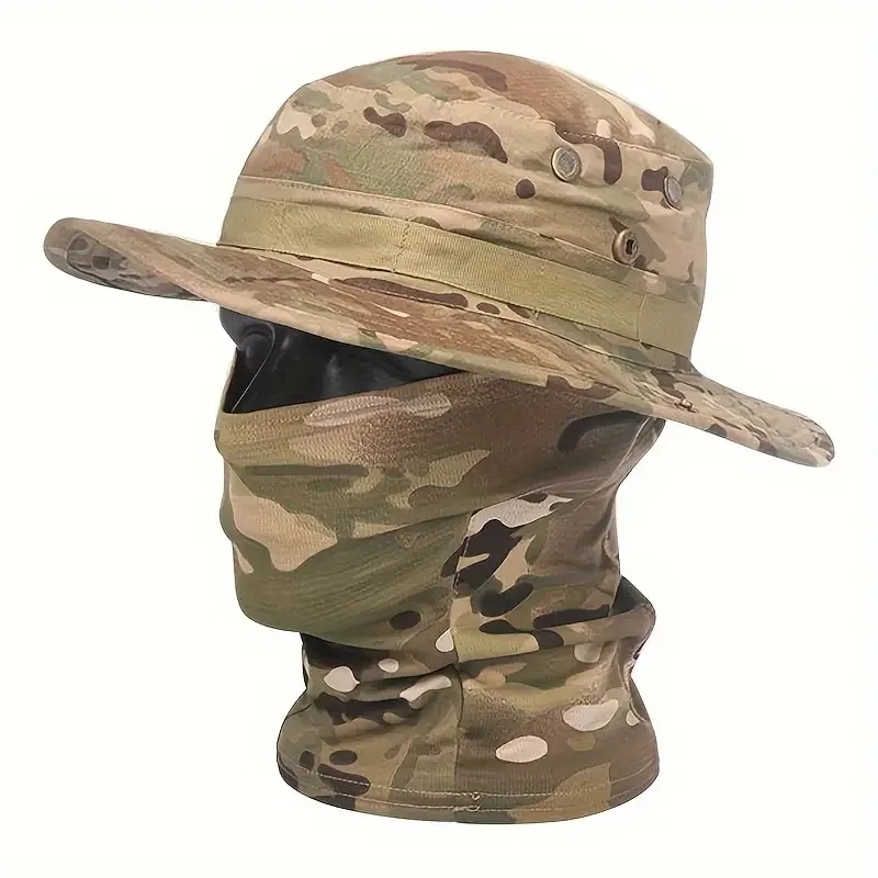 Camouflage Boonie Cap Balaclav - Boonie Hat Tactical ulasan dan harga