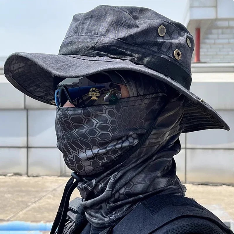 Camouflage Boonie Cap Balaclav - Boonie Hat Tactical ulasan dan harga