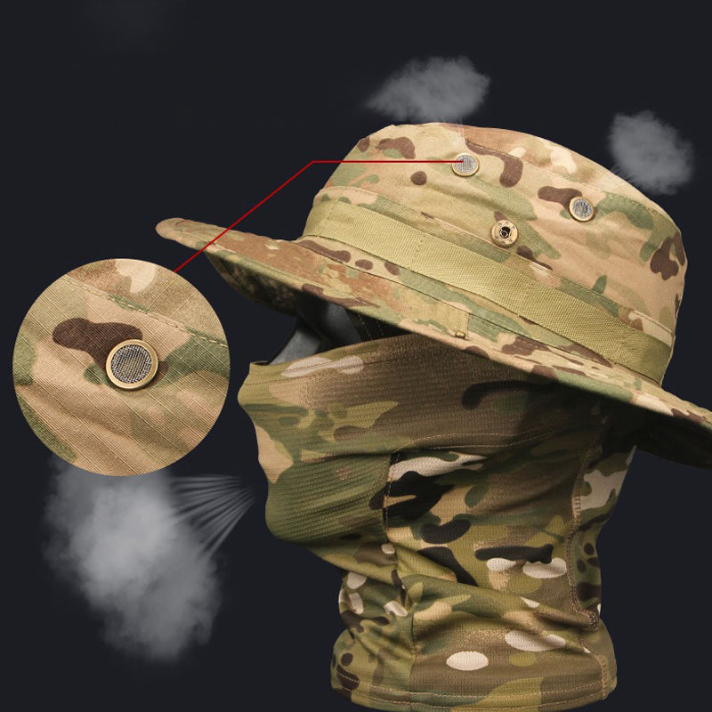 Camouflage Boonie Cap Balaclav - Boonie Hat Tactical ulasan dan harga