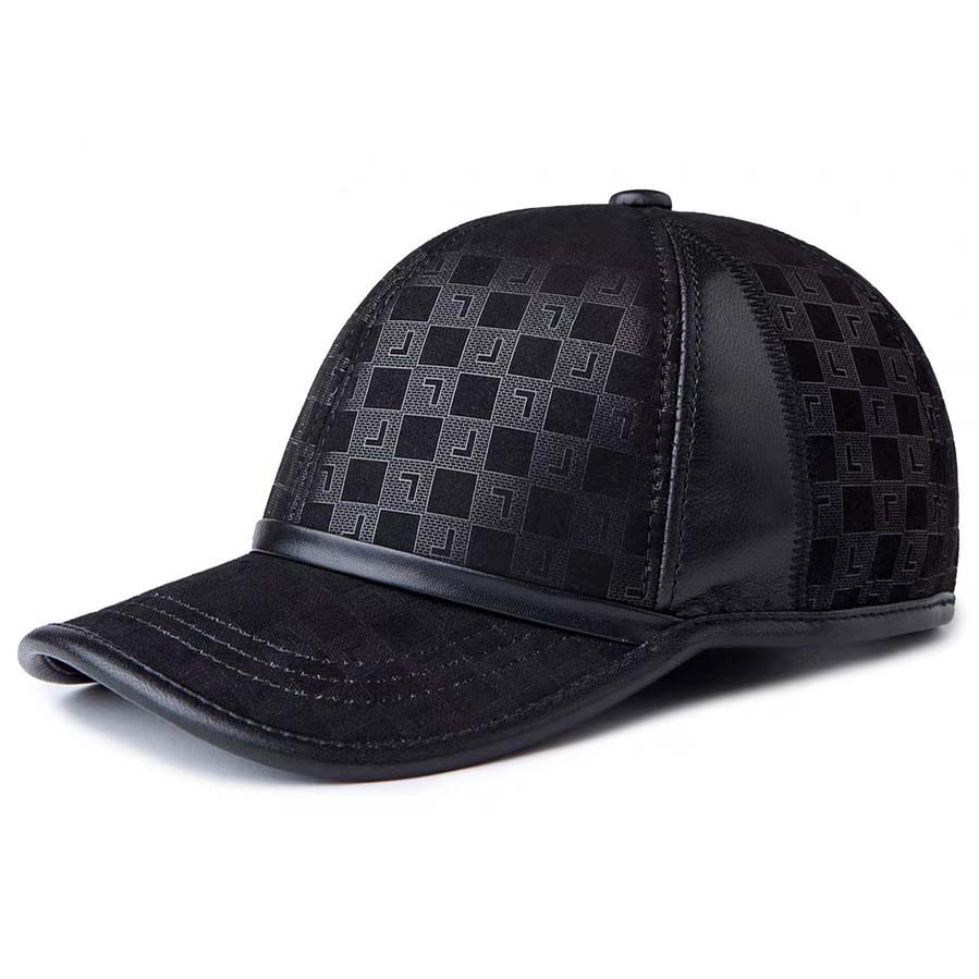 Hat For Man Genuine Suede Leat - Baseball Cap Structured ulasan dan harga