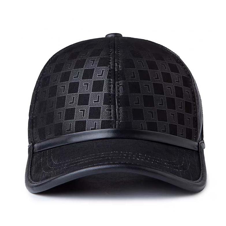 Hat For Man Genuine Suede Leat - Baseball Cap Structured ulasan dan harga