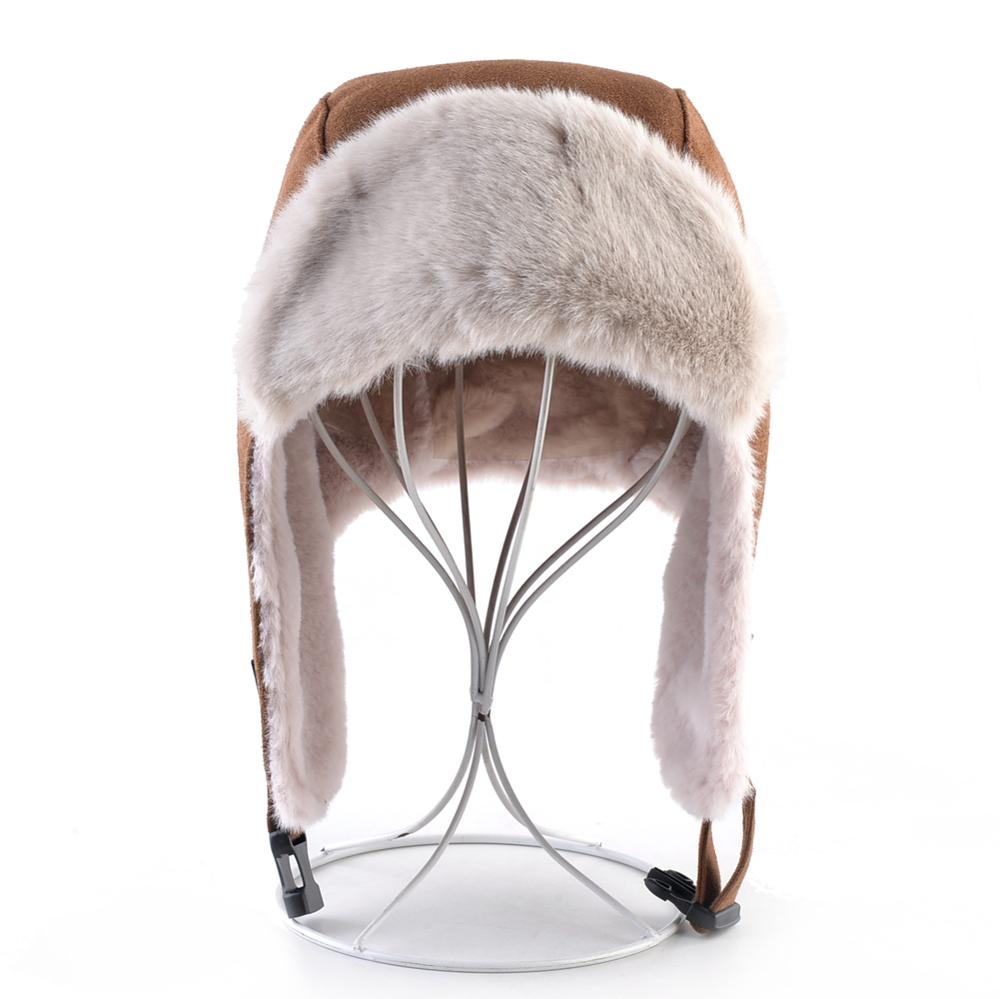 Bomber Hat With Earmuffs Faux  - Trapper Hat Ear Flap ulasan dan harga