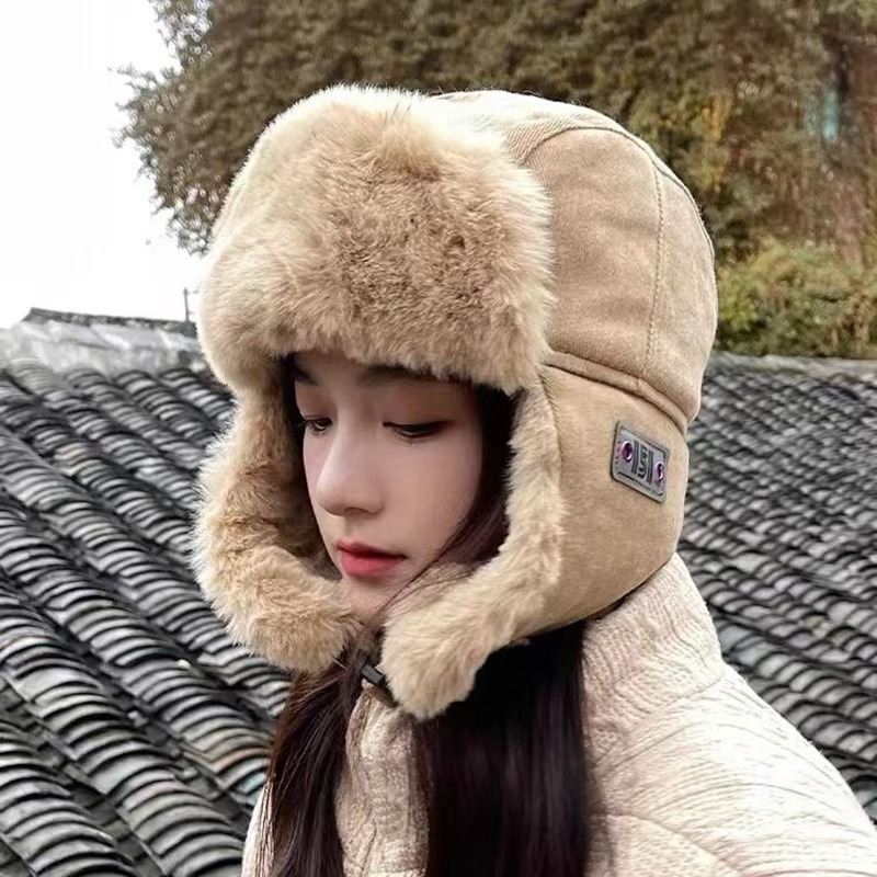 Unisex Winter Thick Lei Feng H - Trapper Hat Ear Flap ulasan dan harga