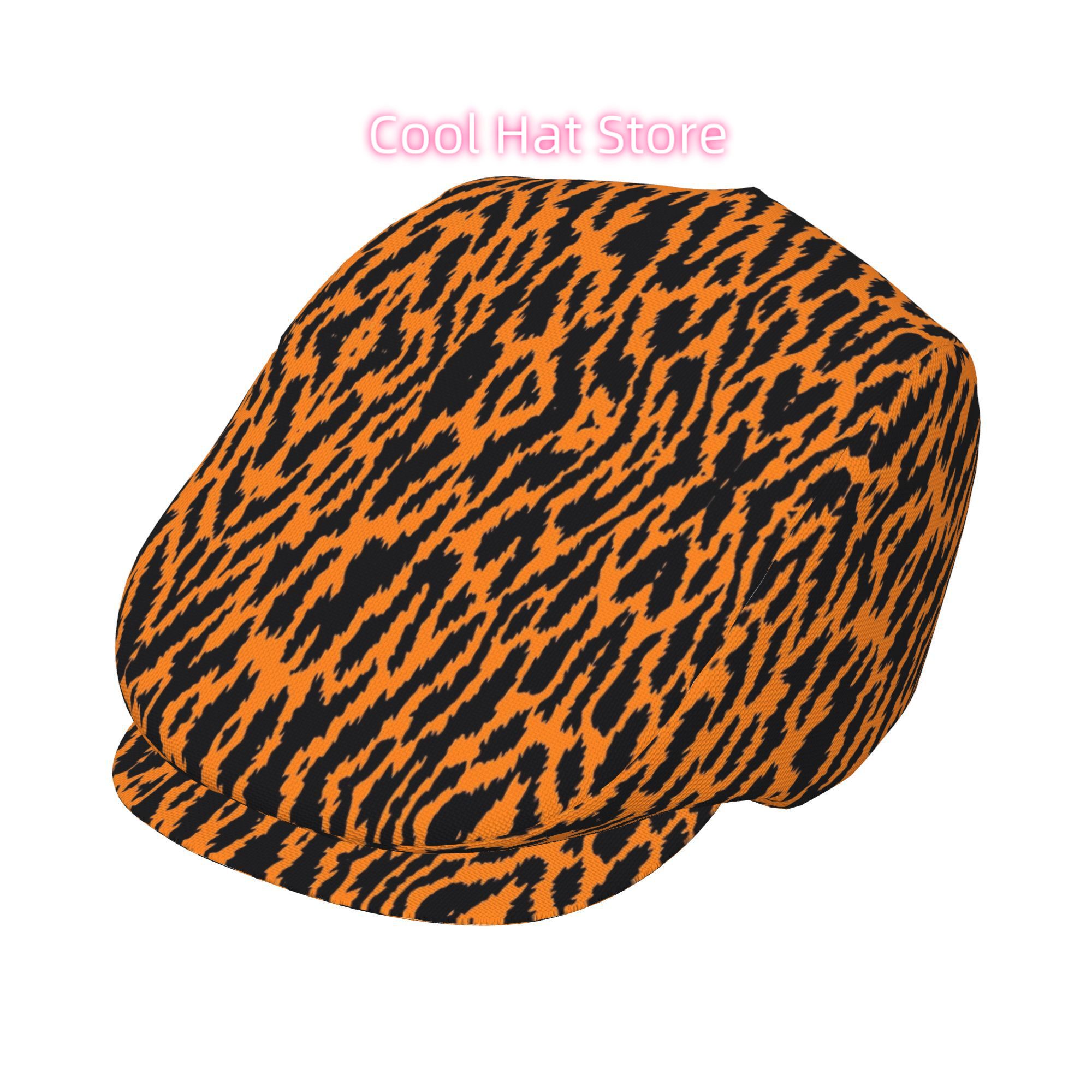 1pc Men's & Women's Tiger Prin - Newsboy Cap Ivy ulasan dan harga