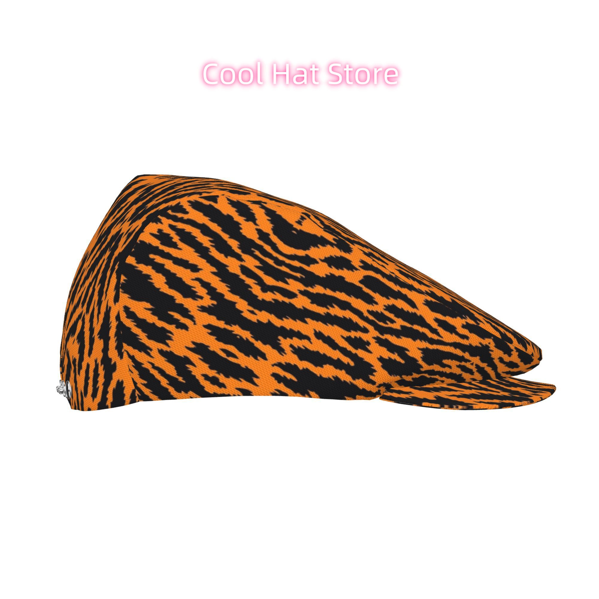 1pc Men's & Women's Tiger Prin - Newsboy Cap Ivy ulasan dan harga