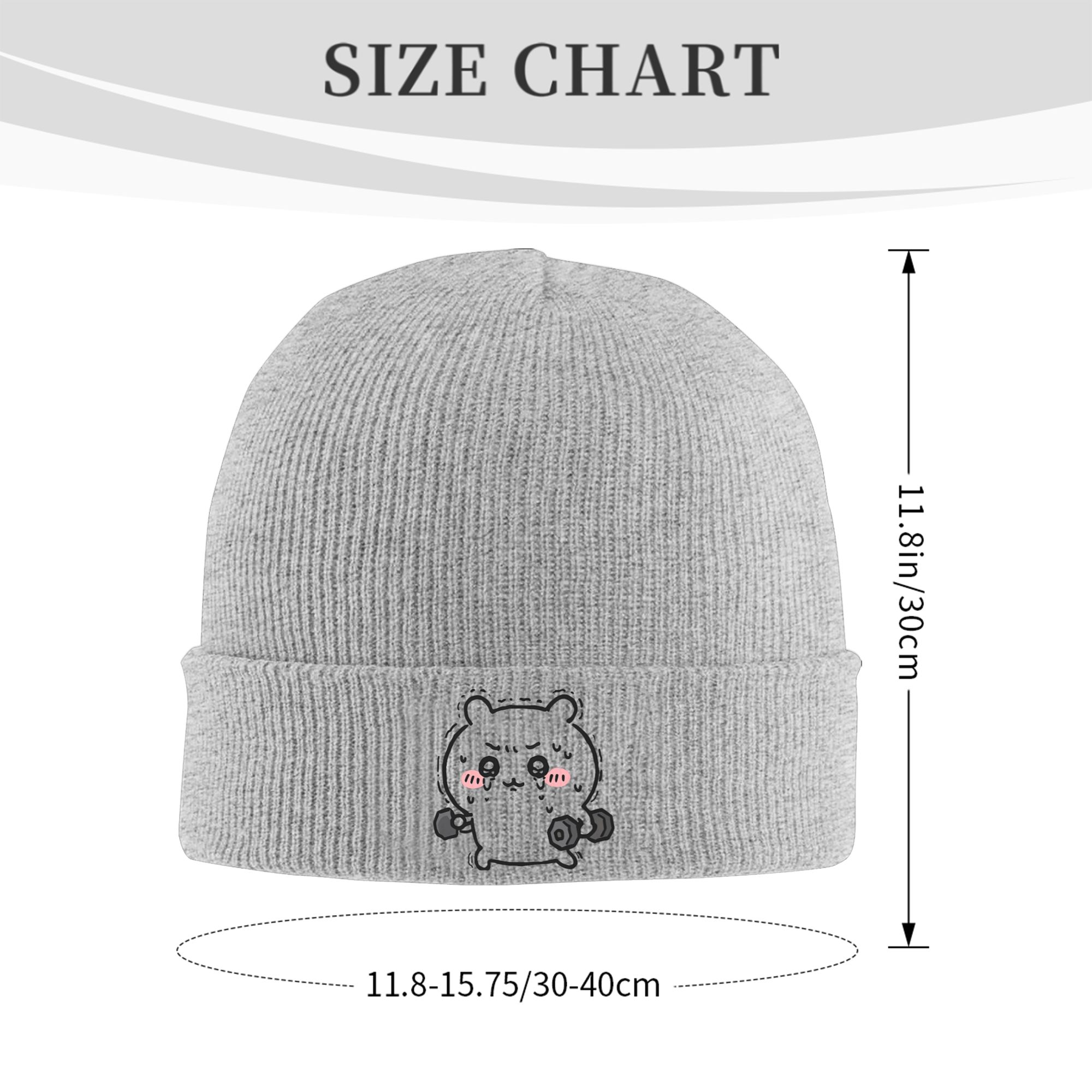 Chiikawaes Usagi Weightlifting - Beanie Cuffed Knit ulasan dan harga