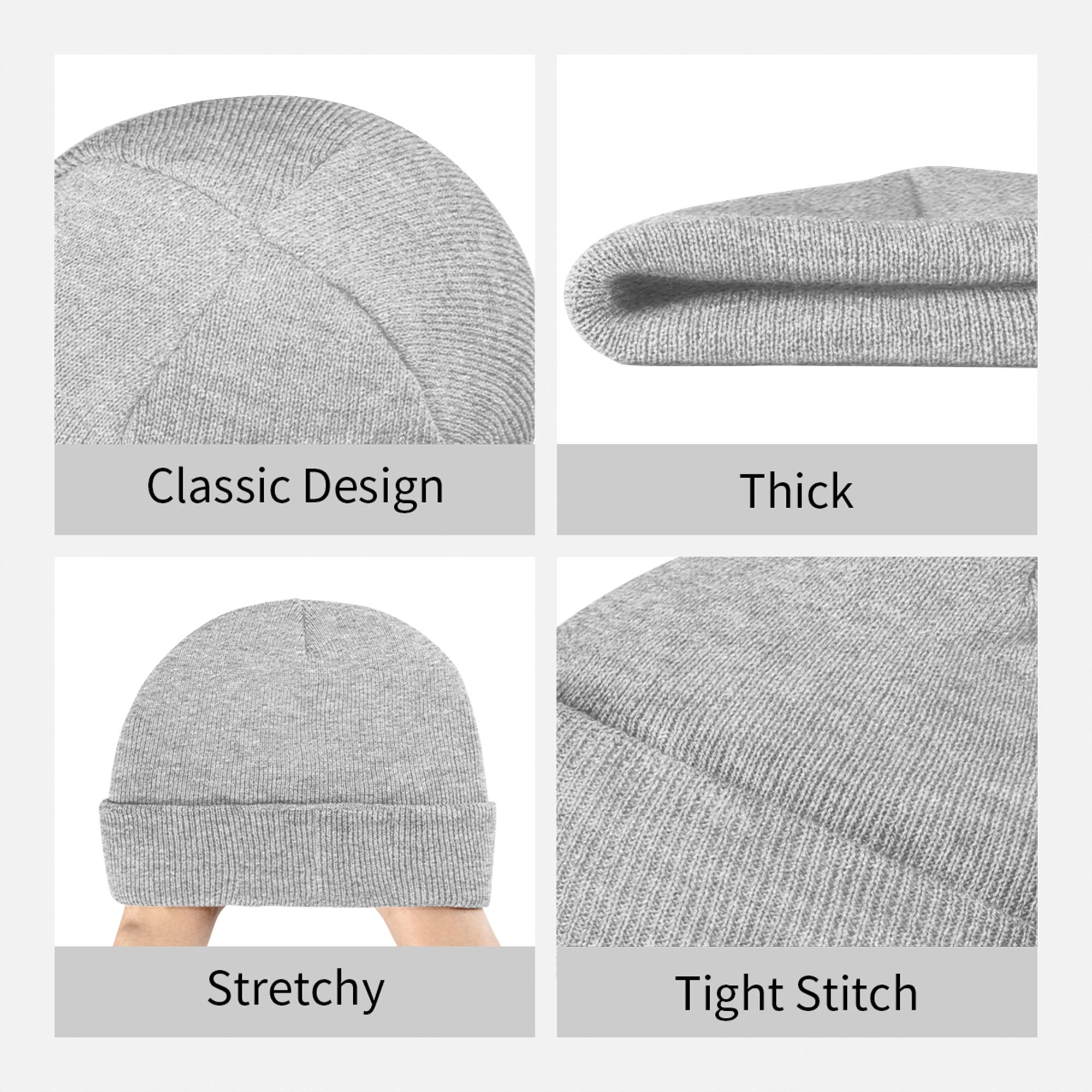 Chiikawaes Usagi Weightlifting - Beanie Cuffed Knit ulasan dan harga
