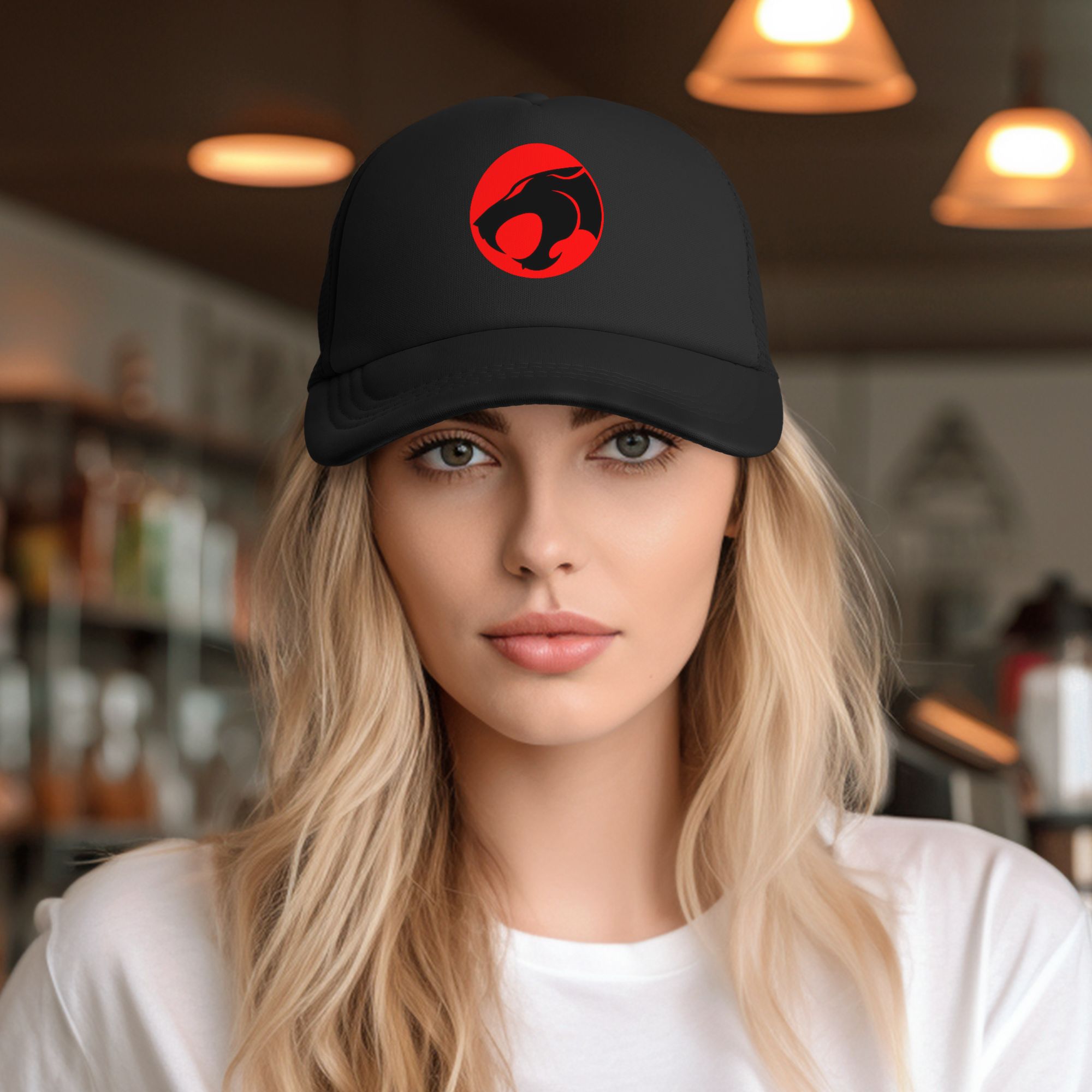 80s Cool Lion Trucker Cap Unis - Trucker Cap Mesh ulasan dan harga
