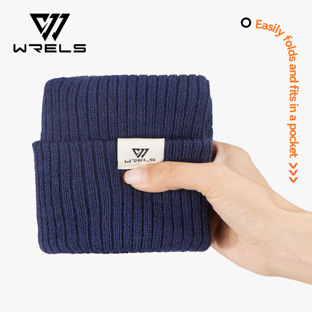 WRELS Winter Beanie Hat Knit C - Beanie Cuffed Knit ulasan dan harga
