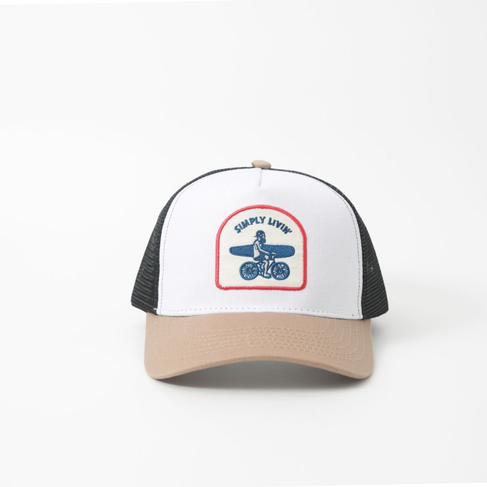 Retro Cotton Mesh Trucker Hat  - Trucker Cap Mesh ulasan dan harga