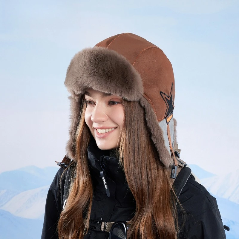 Unisex 3-in-1 Winter Trapper H - Trapper Hat Ear Flap ulasan dan harga