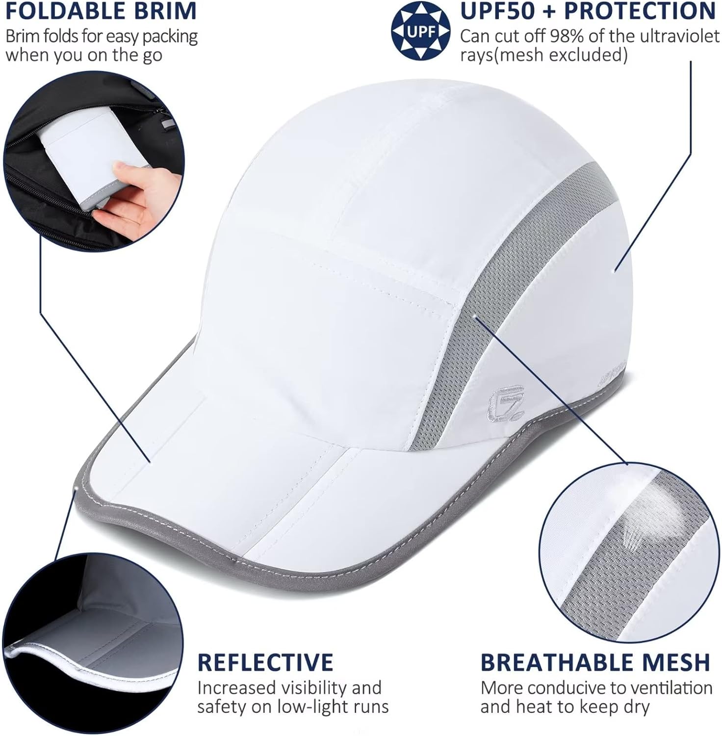GADIEMKENSD Unisex Running Cap - Running Cap Lightweight ulasan dan harga