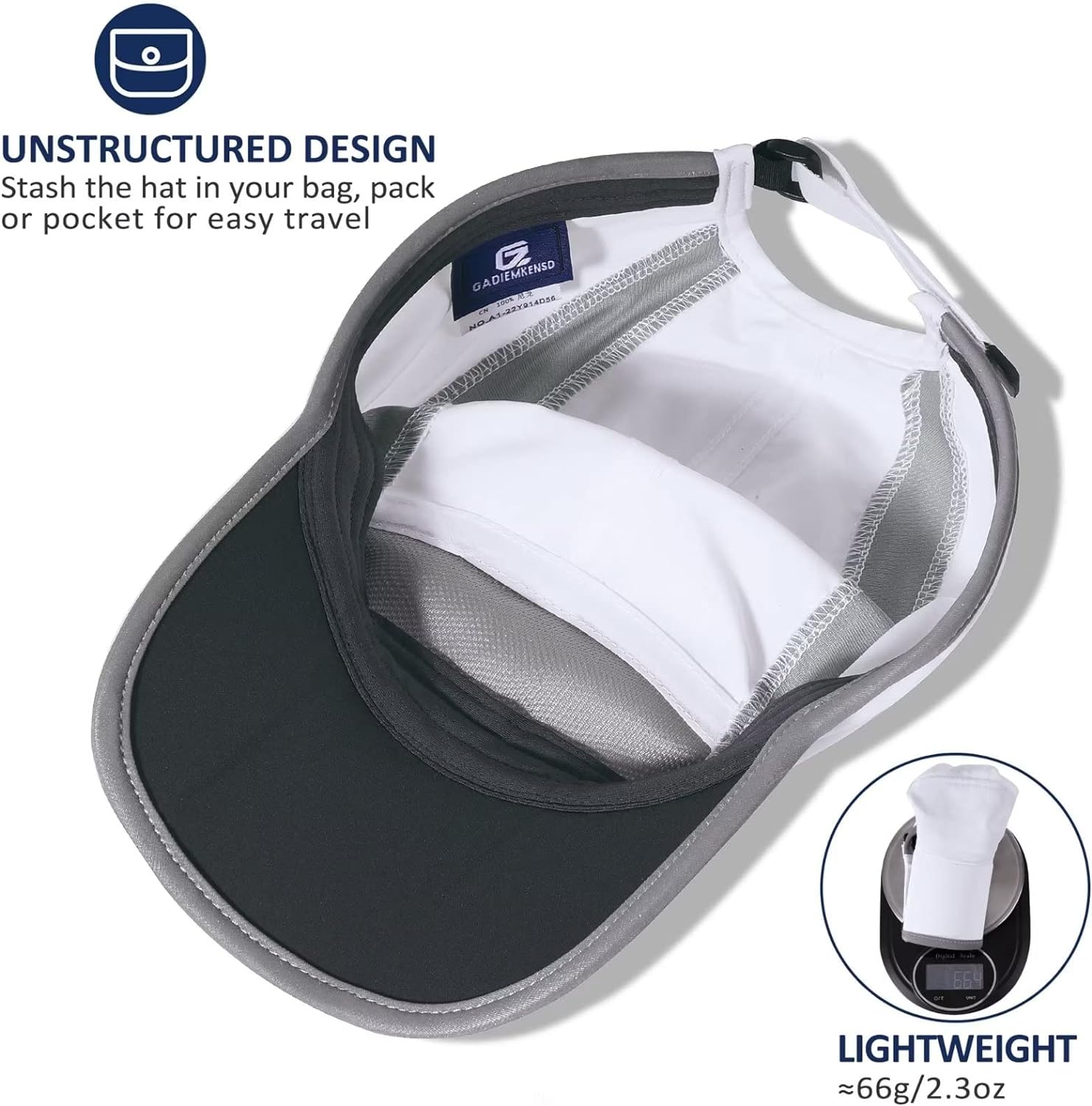 GADIEMKENSD Unisex Running Cap - Running Cap Lightweight ulasan dan harga