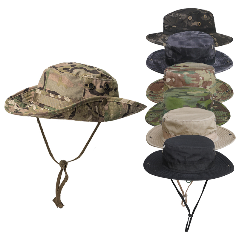 Breathable  Boonie Hat Sun Pro - Boonie Hat Tactical ulasan dan harga